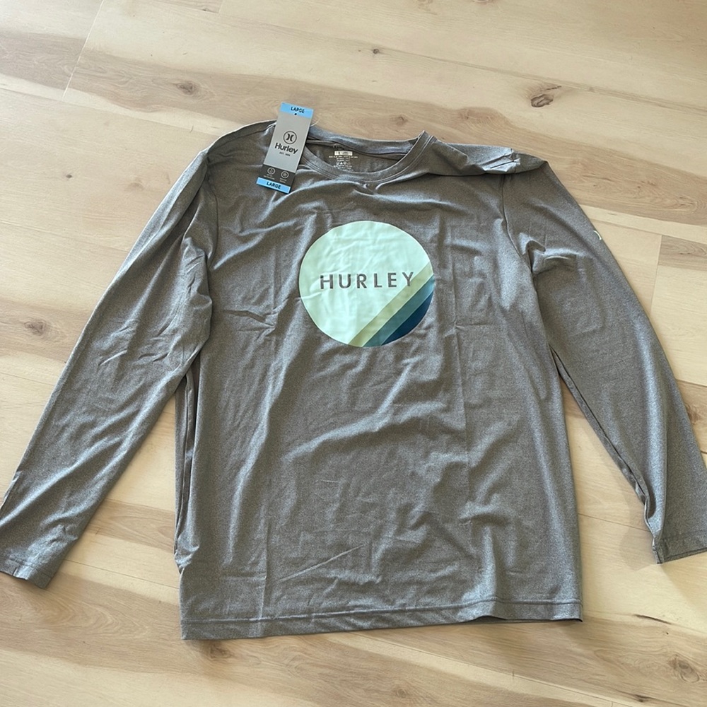 Hurley long sleeve wicking shirt